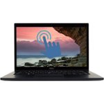 Front. Dell - Latitude 7480 14" Refurbished Touch-Screen Laptop - Intel Core i5 - 16GB Memory - 512GB SSD - Black.