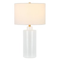 Camden&Wells - Carlina Table Lamp - Matte White - Front_Zoom