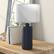 Alt View 11. Camden&Wells - Carlina Table Lamp - Matte Navy.