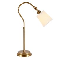 Camden&Wells - Harland Table Lamp - Brushed Brass - Front_Zoom