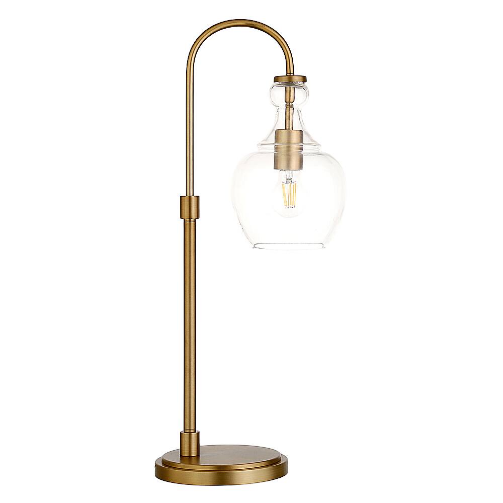 Angle. Hudson&Canal - Verona Table Lamp - Brushed Brass.