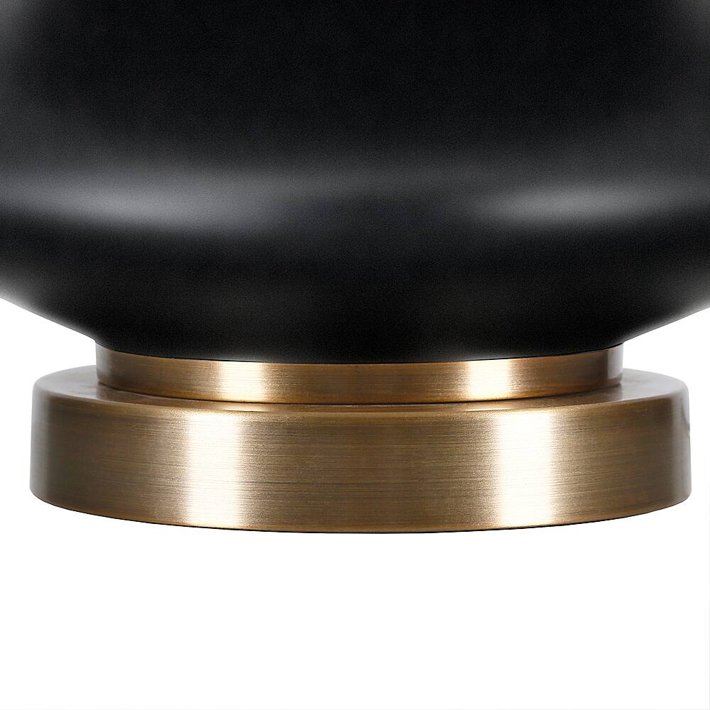 Alt View 17. Hudson&Canal - Carleta Table Lamp - Matte Black.