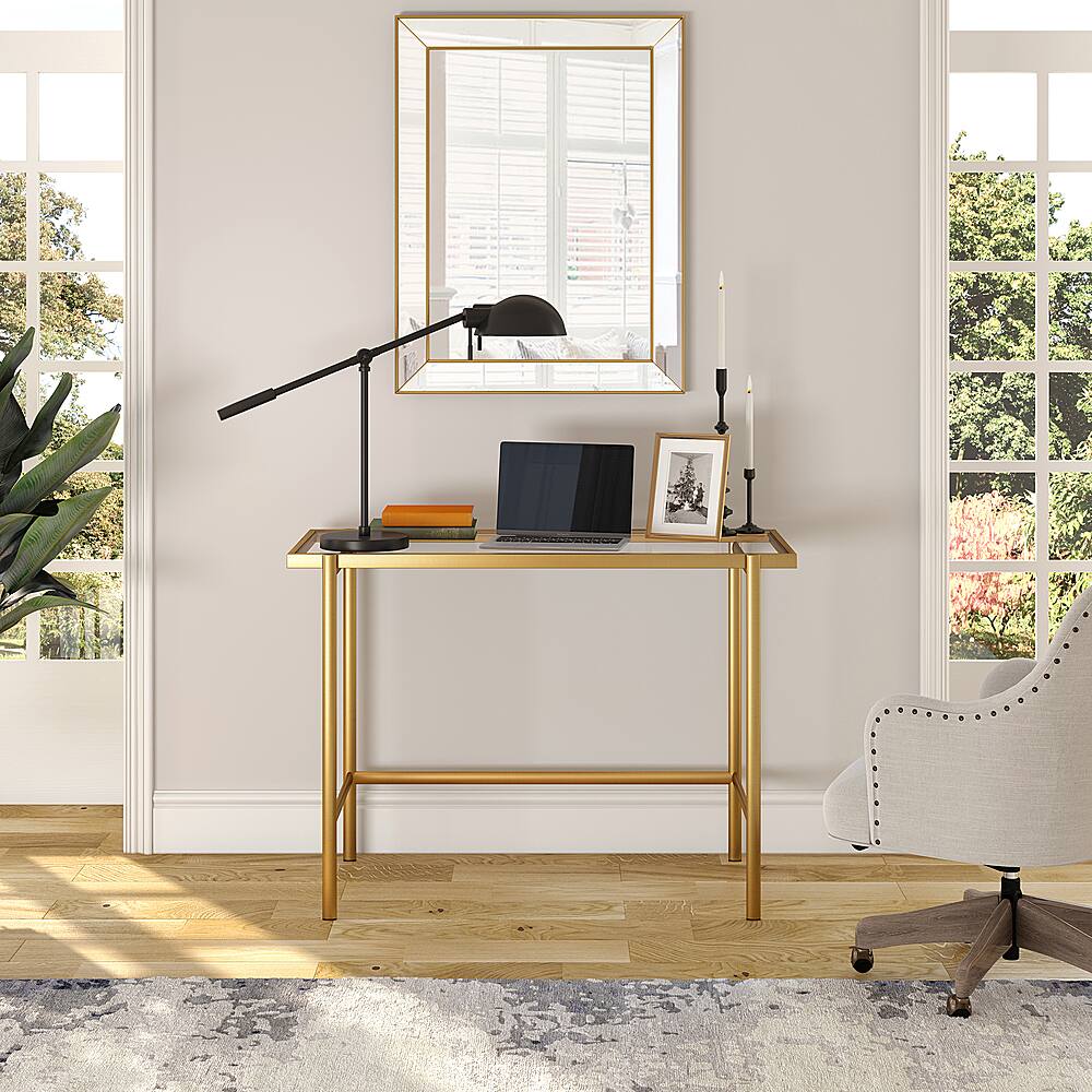 Alt View 12. Hudson&Canal - Dexter Table Lamp - Blackened Bronze.