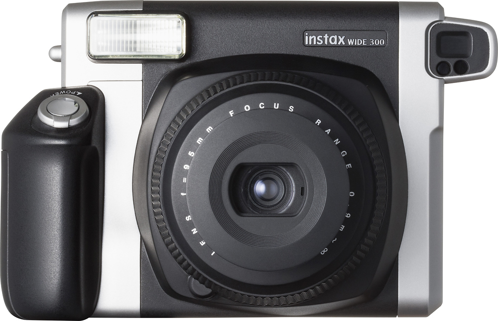 Best Buy Fujifilm Instax Wide 300 Instant Film Camera Black 16445783