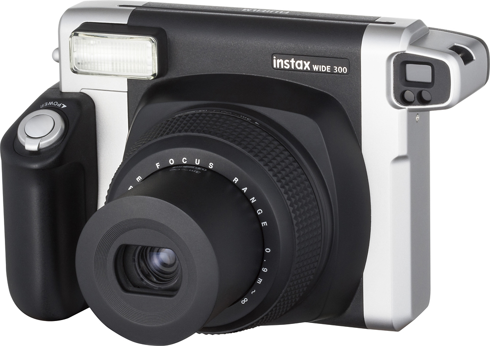 Excellent++] Fujifilm Instax Wide 300 Instant Film Camera Black