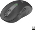 Logitech - Signature M650 Wireless Scroll Mouse with Silent Clicks - Graphite
