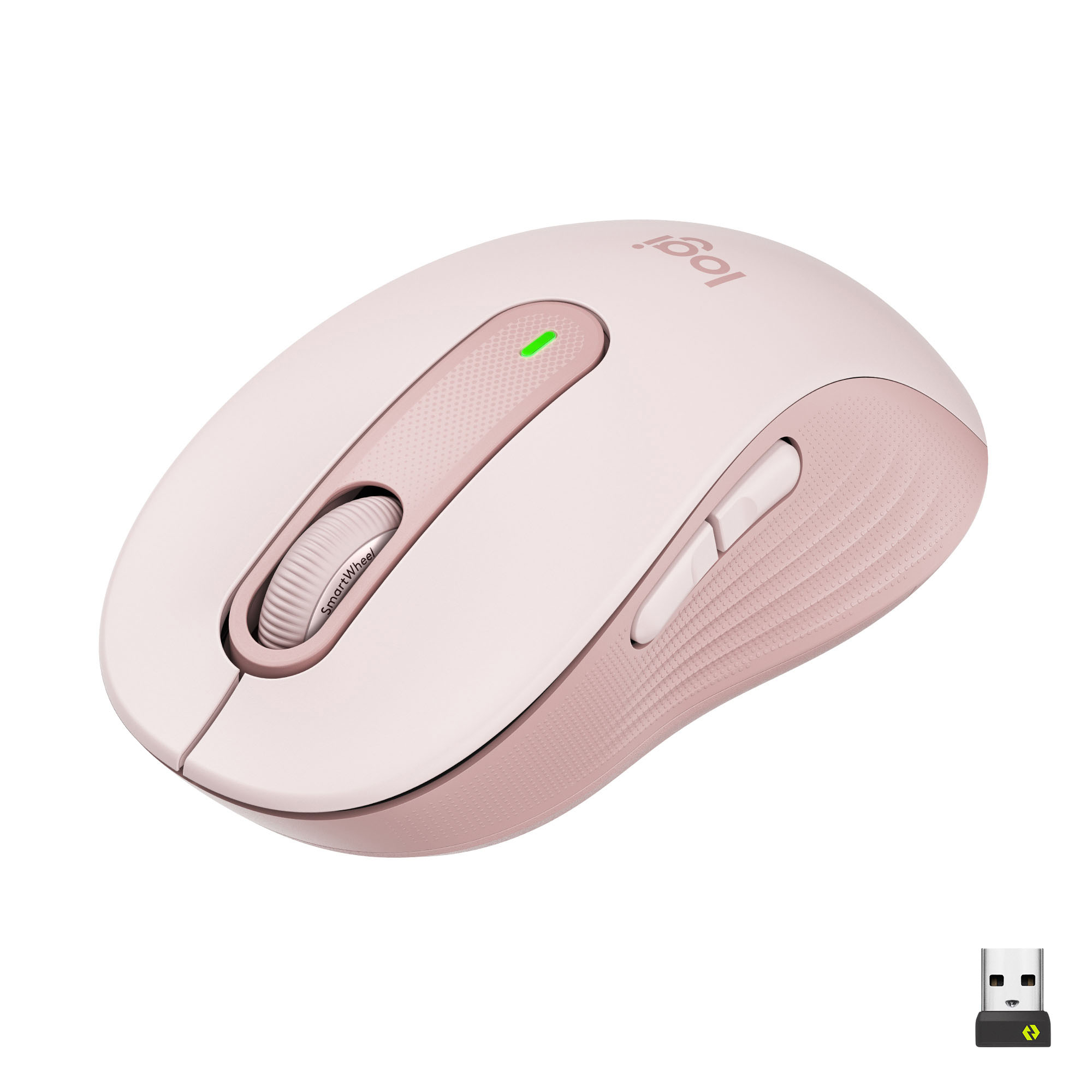 vruchten Annoteren strip Logitech Signature M650 Wireless Scroll Mouse with Silent Clicks Rose  910-006251 - Best Buy