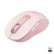 Front Zoom. Logitech - Signature M650 Wireless Scroll Mouse with Silent Clicks - Rose.