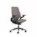 Angle. Steelcase - Gesture Shell Back Office Chair - Truffle.