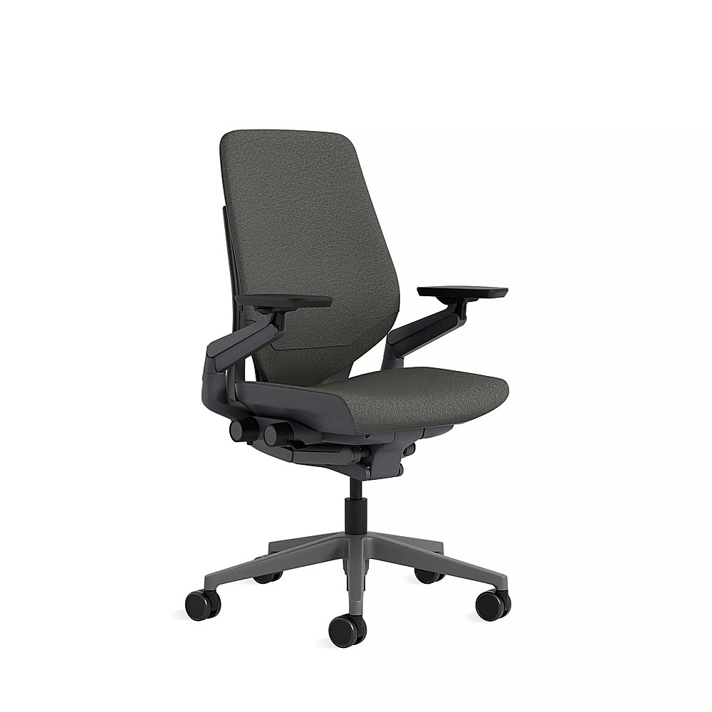 Angle View: Steelcase - Gesture Shell Back Office Chair - Night Owl