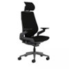 Steelcase - Gesture Wrapped Back Office Chair with Headrest - Onyx