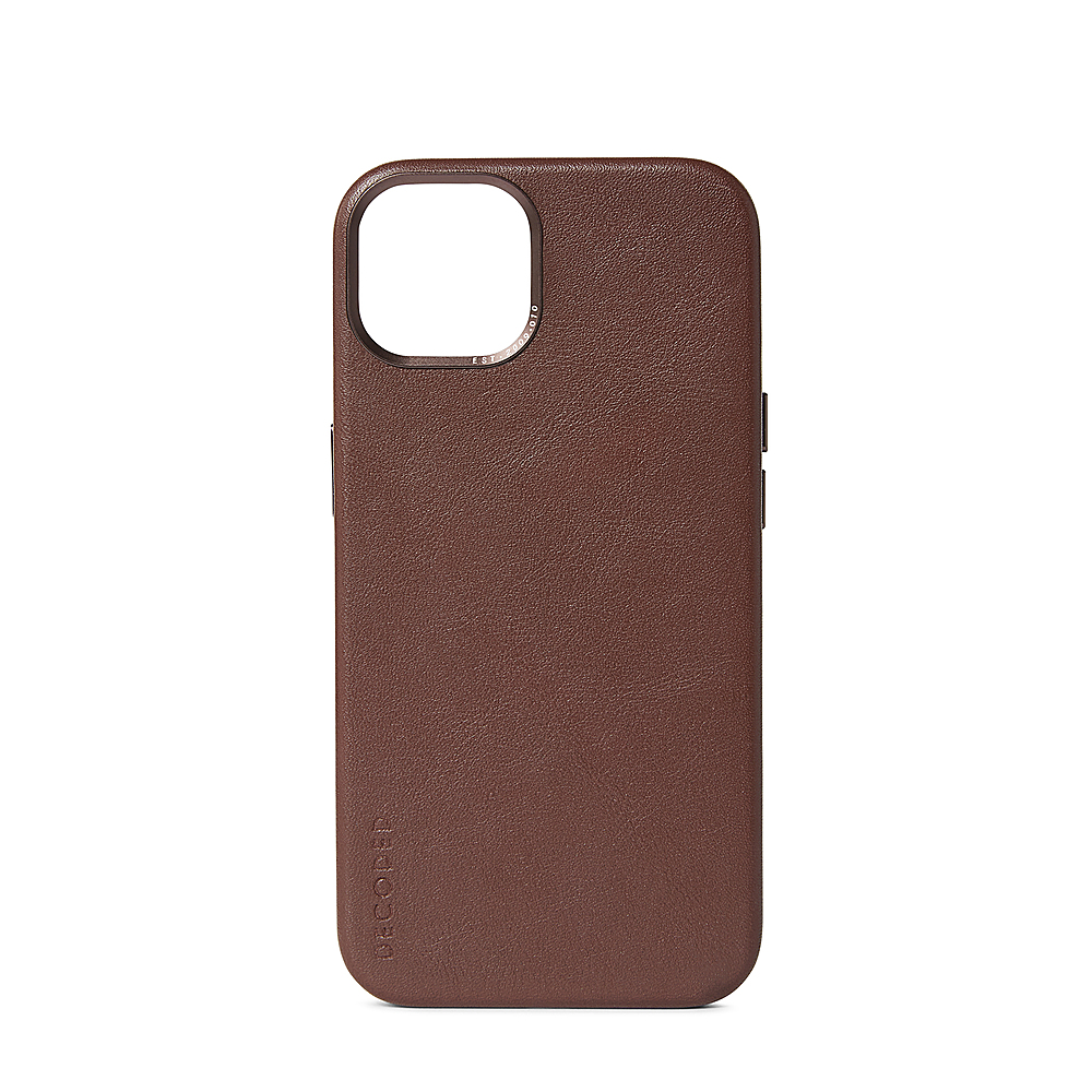 Best Buy DECODED Hard Shell Back Cover for iPhone 13 Brown 56428BCW