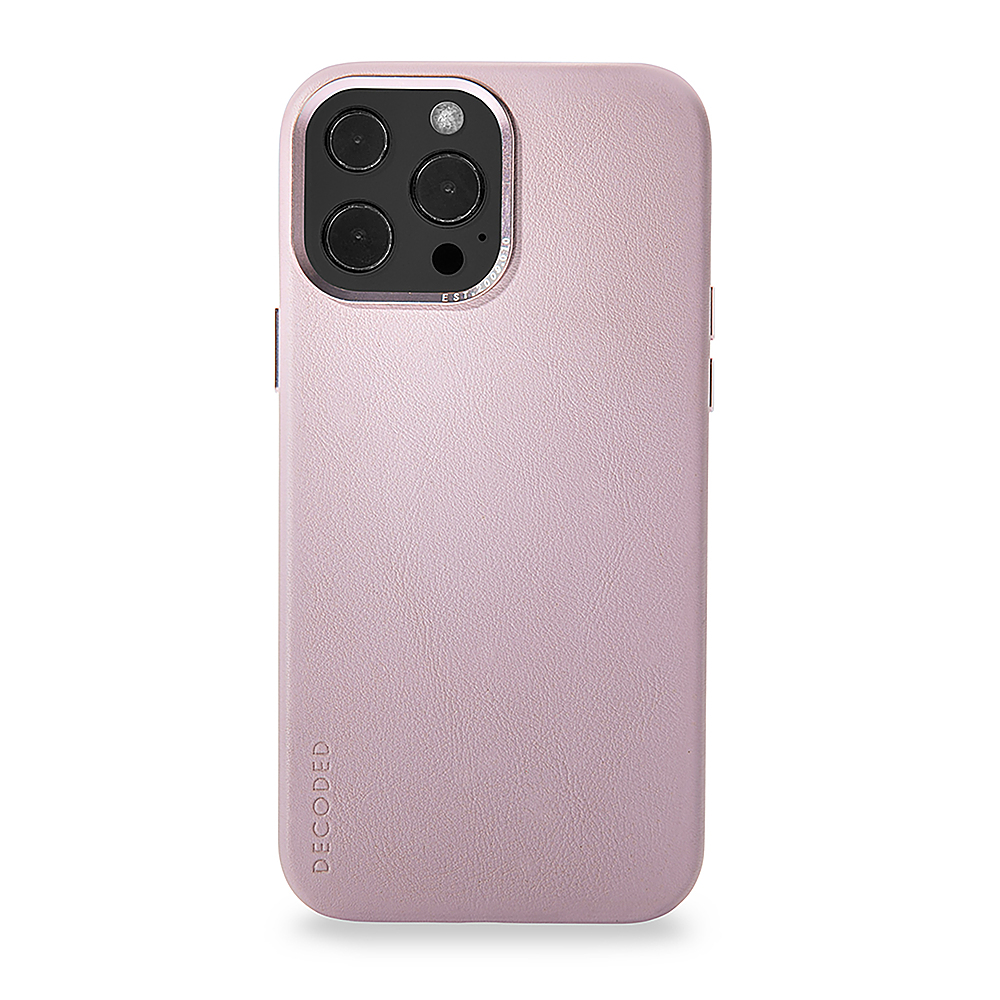 DECODED - Hard Shell Back Cover for iPhone 13 Pro Max - Powder Pink