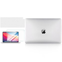 Techprotectus - ONLY for New MacBook Pro 16 Inch Case 2021-2023 with Touch ID (Model: A2991 A2780 A2485) - Clear - Front_Zoom