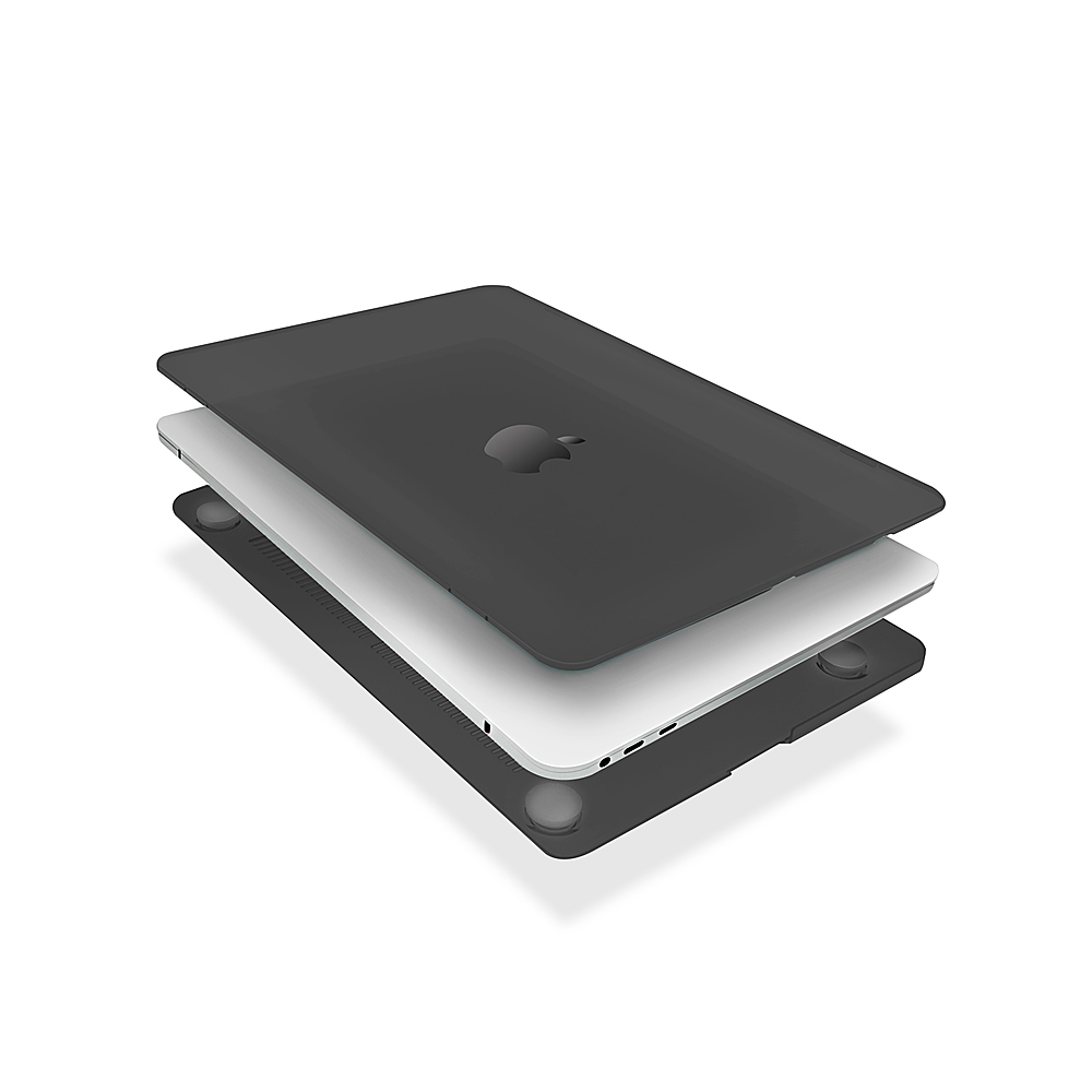 Batianda Ultimate Protection Case for M3 MacBook Pro 14 2021 2023 Model  A2442/A2779 Matte Carbon Fiber Edges Shockproof Anti-Scratch and