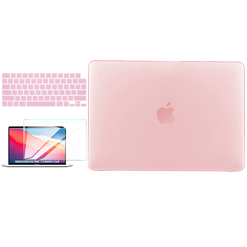 Techprotectus Hard-Shell Case with Keyboard Cover Rose Quartz Apple 13 inch MacBook Air M2, Men's, Size: One size, Pink