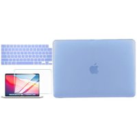 Techprotectus - ONLY for New MacBook Pro 16 Inch Case 2021-2023 with Touch ID (Model: A2991 A2780 A2485) - Blue - Front_Zoom
