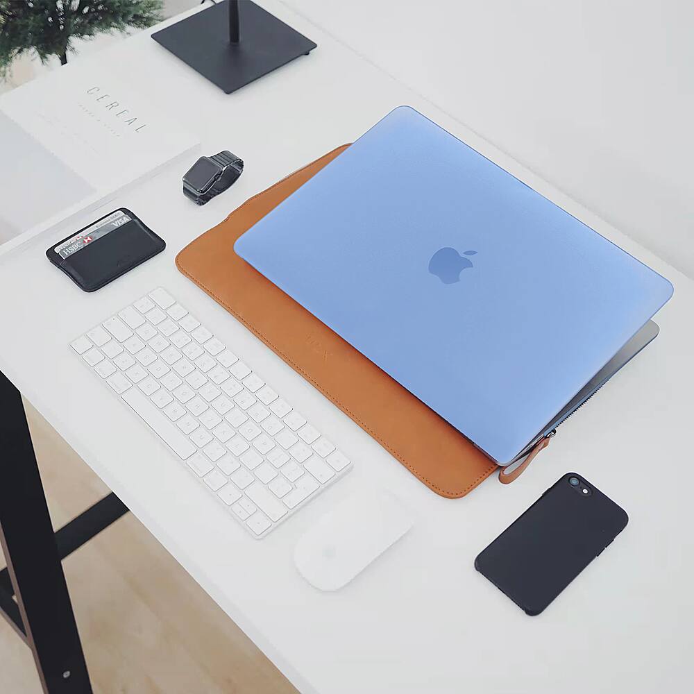 Alt View 19. Techprotectus - ONLY for New MacBook Pro 16 Inch Case 2021-2023 with Touch ID (Model: A2991 A2780 A2485) - Blue.