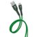 Angle Zoom. Altec Lansing - 10ft Micro USB Xbox Controller Charging Cable - Green.