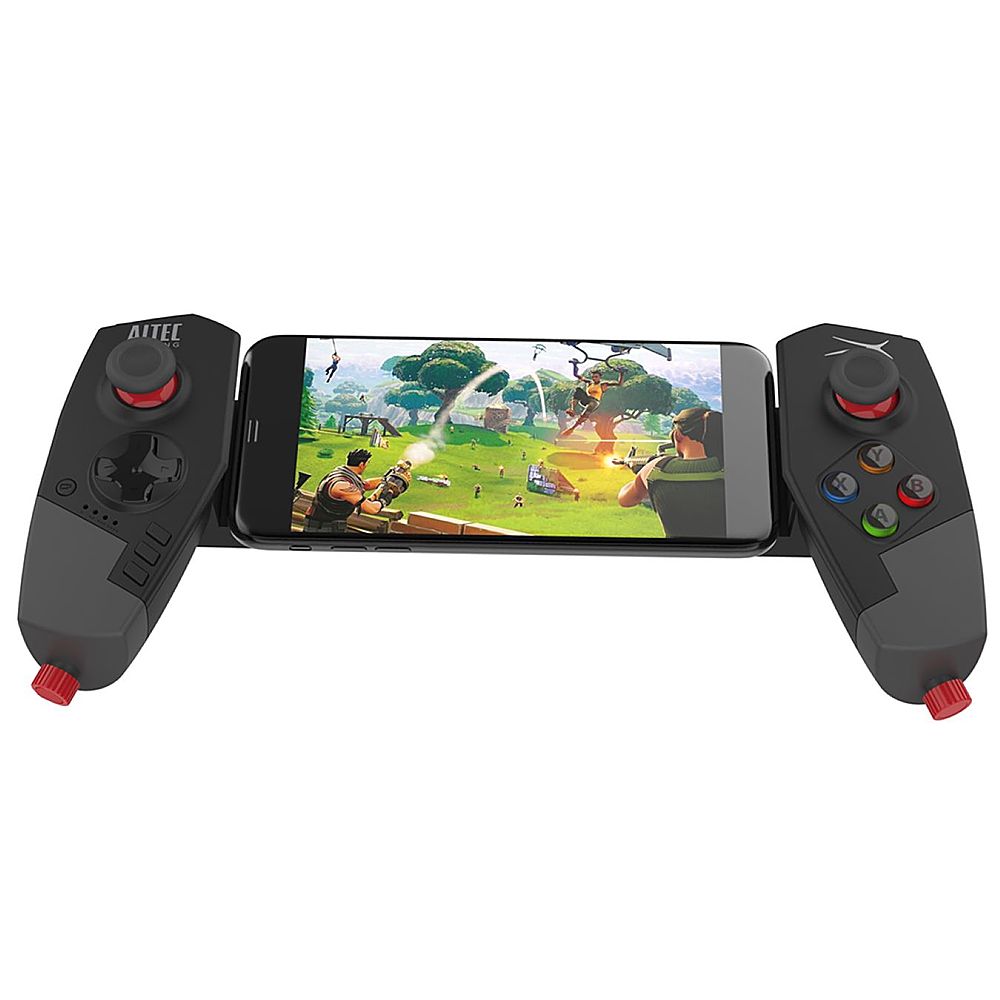 Angle View: Altec Lansing - Battle Ground Side Wireless Mobile Gaming Controller for all Mobile Devices - Black