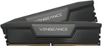 CORSAIR - VENGEANCE 32GB (2x16GB) DDR5 5200MHz C40 UDIMM Desktop Memory - Black - Front_Zoom