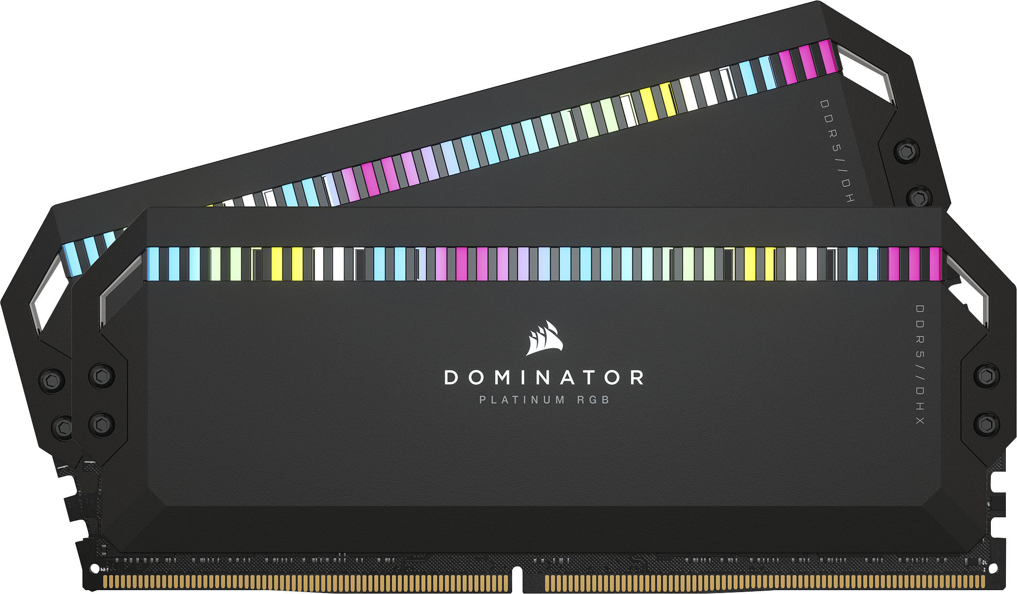 CORSAIR DOMINATOR PLATINUM RGB 32GB (2PK x 16GB) 5200MHz DDR5 C40 DIMM Desktop Memory Black CMT32GX5M2B5200C40 Best Buy