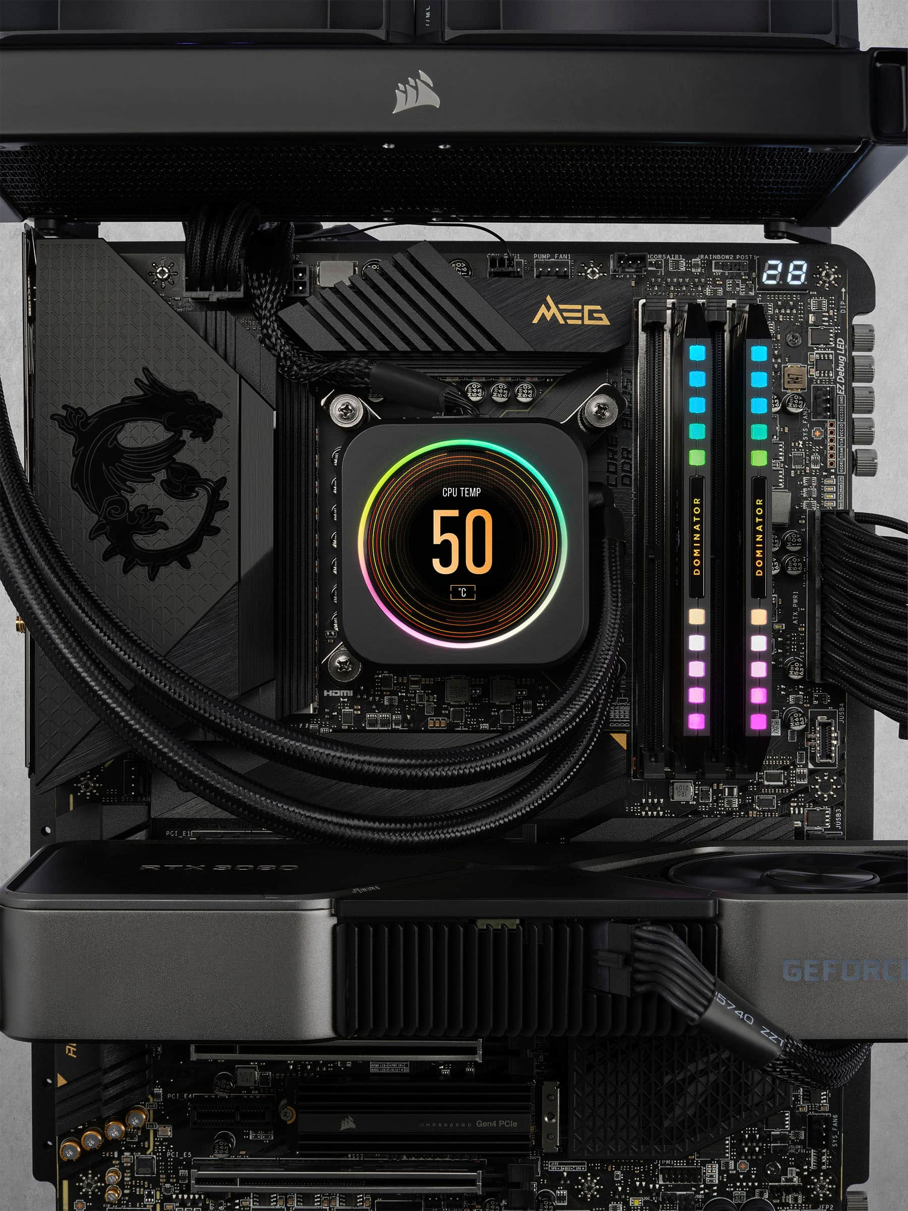 Corsair Shows Off Next-Gen Dominator Platinum RGB DDR5 Memory Kits,  Stealthy Black Design