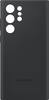 Samsung - Galaxy S22 Ultra Silicone Case - Black-Front_Standard