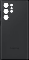 Samsung - Galaxy S22 Ultra Silicone Case - Black - Front_Zoom