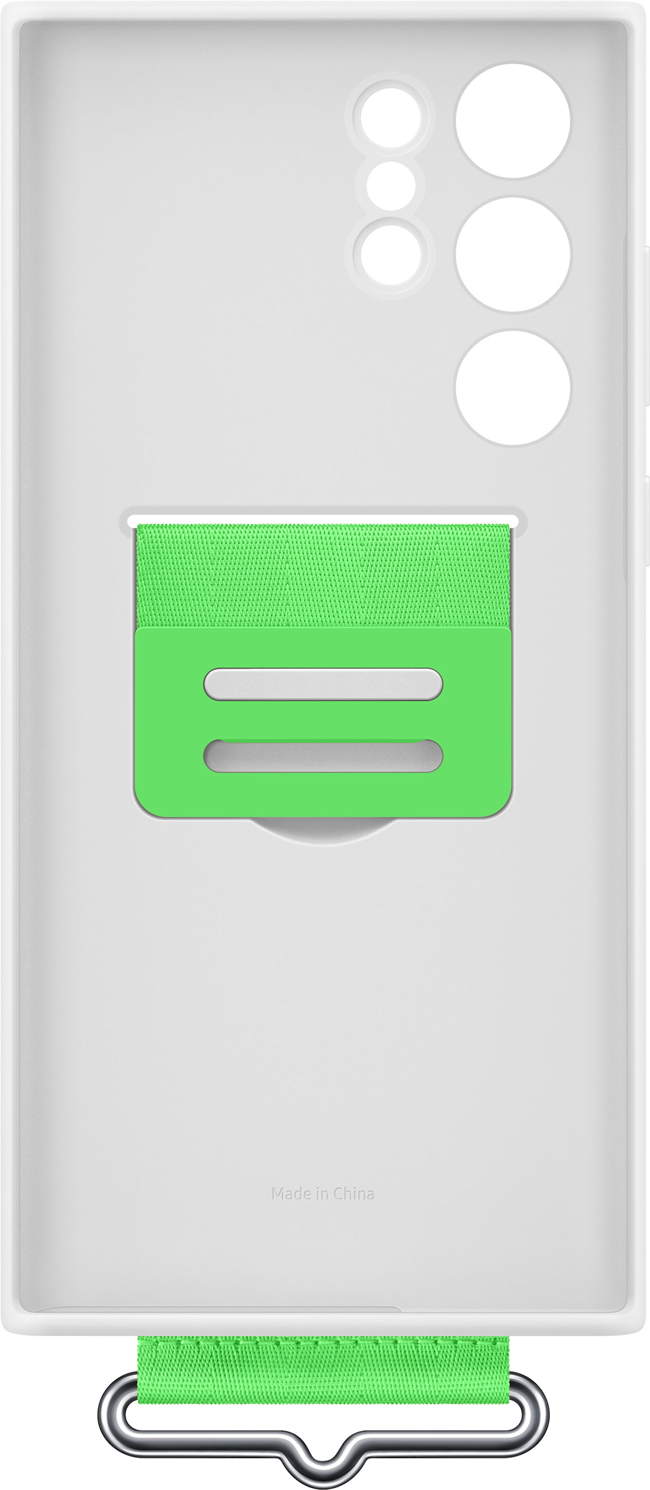  SAMSUNG Official S22 Ultra Silicone Cover with Strap White :  Electronics