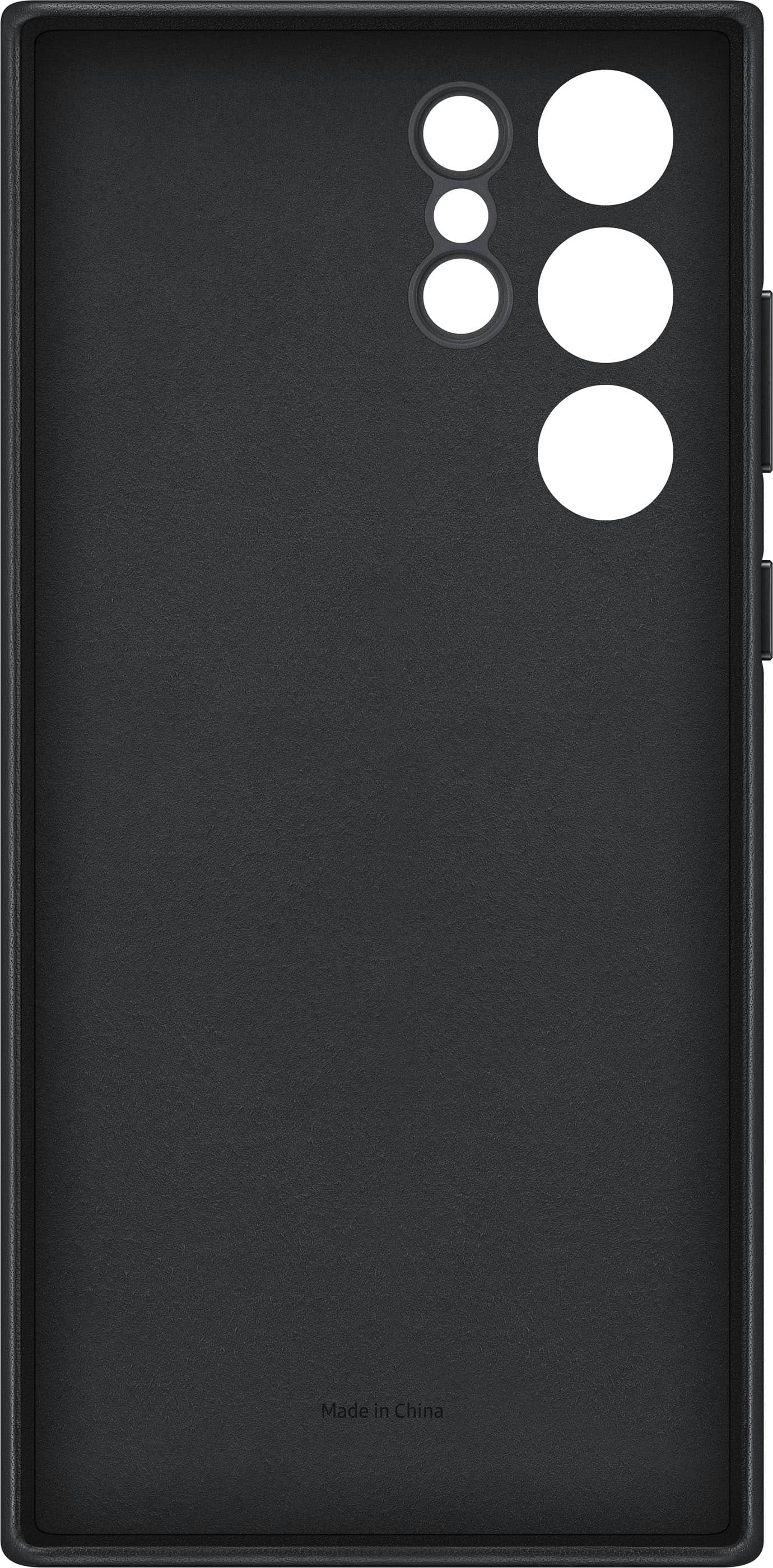 Alt View 11. Samsung - Galaxy S22 Ultra Leather Case - Black.