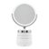 Alt View Zoom 13. Sharper Image - Spastudio Vanity Plus 10-Inch LED Mirror with Storage - White.