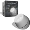 Sharper Image - Sound Soother Wind, White Noise Machine With LED Glow - White
