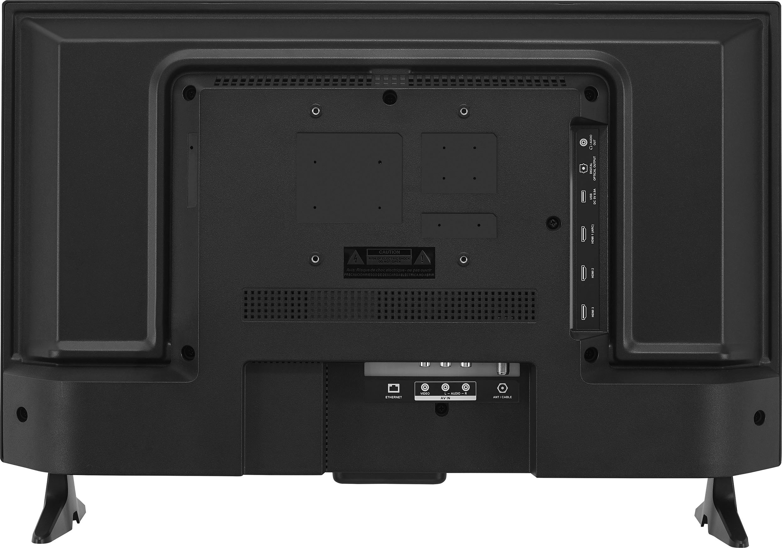 Back View: Insignia™ - 24" Class F20 Series LED HD Smart Fire TV