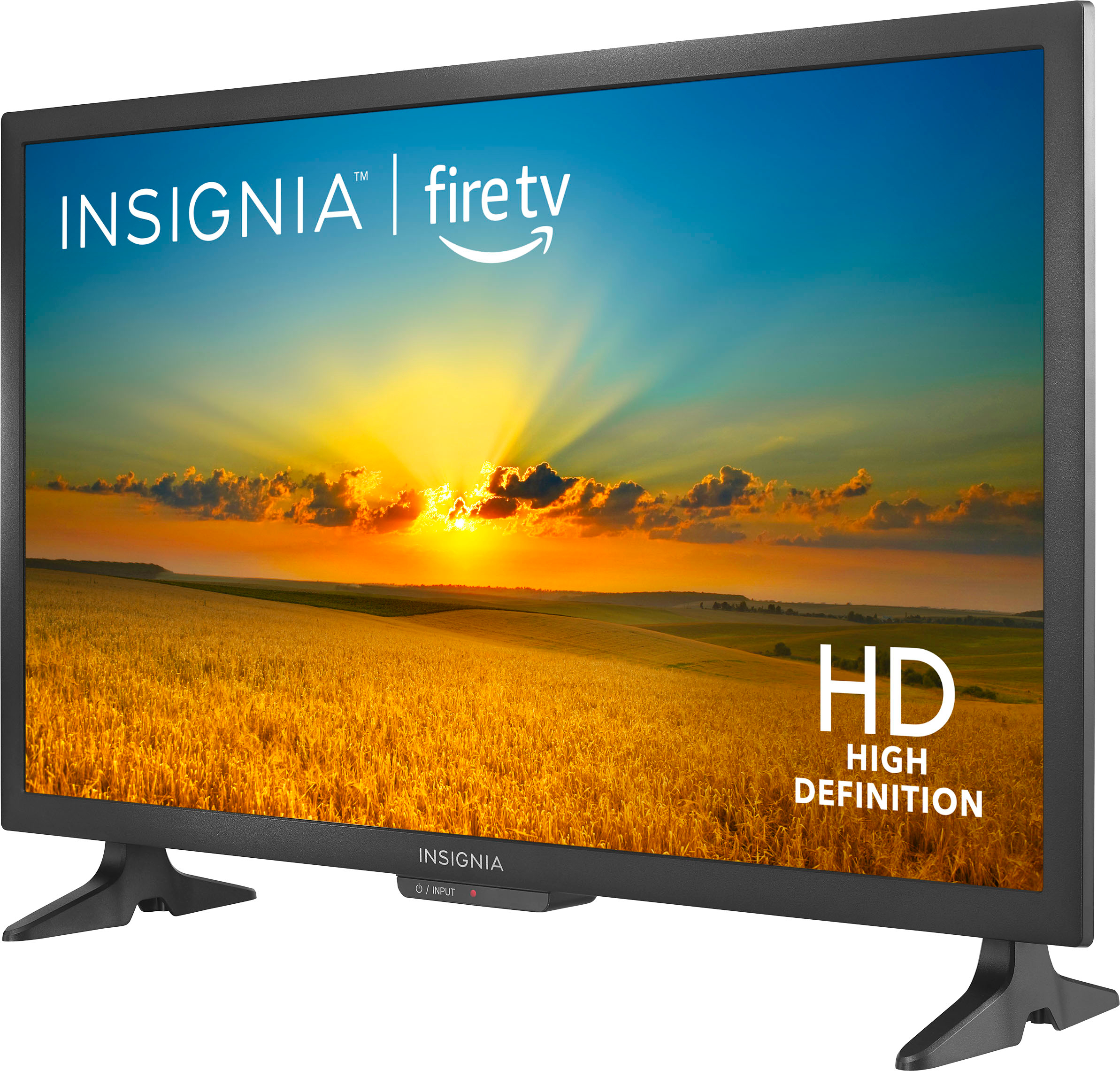 Left View: Insignia™ - 24" Class F20 Series LED HD Smart Fire TV