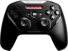 SteelSeries - Nimbus+ Wireless Gaming Controller for Apple iOS, iPadOS, tvOS Devices - Black - Front_Zoom