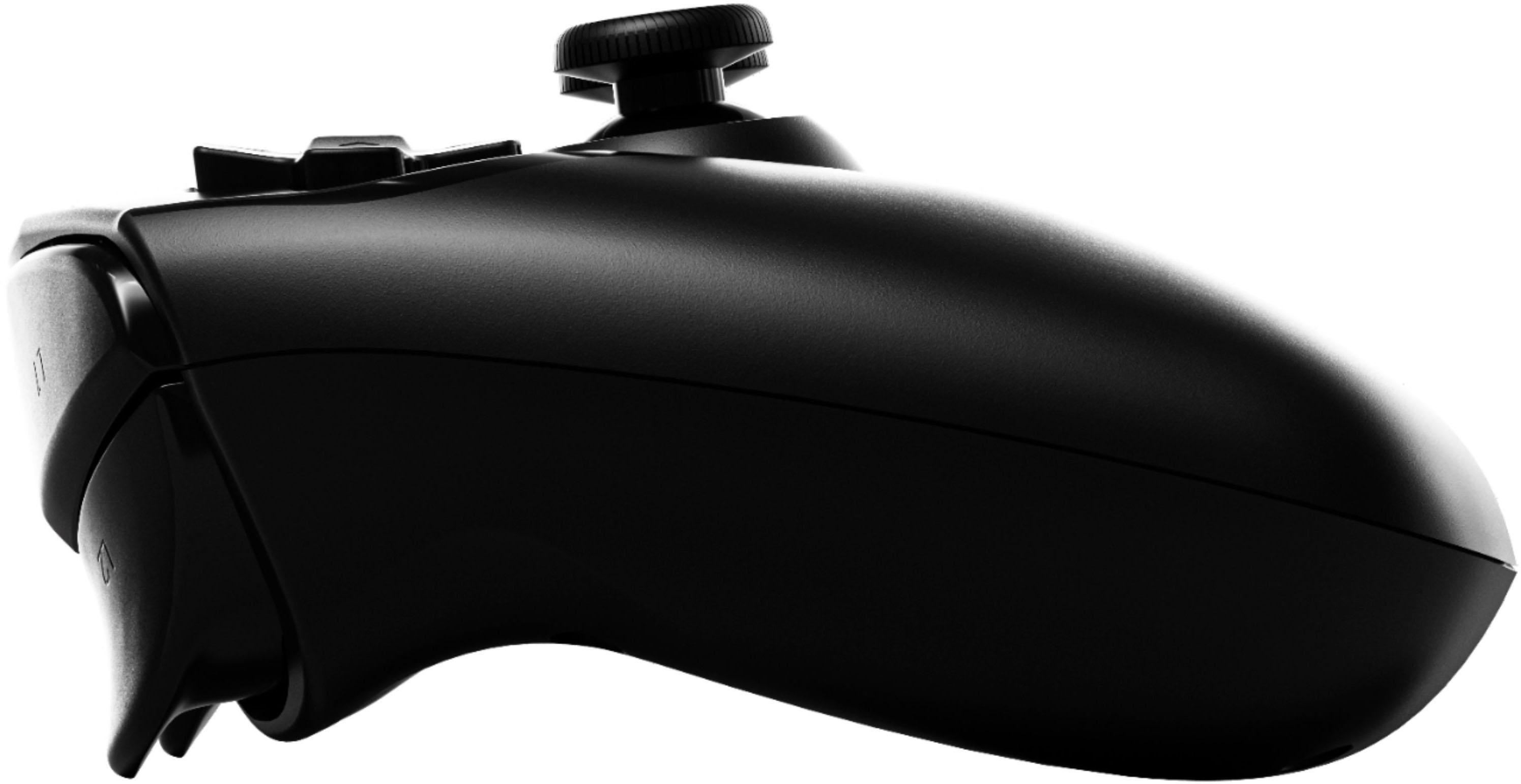 Left View: SteelSeries NIMBUS+ Wireless Gaming Controller, Black, Black