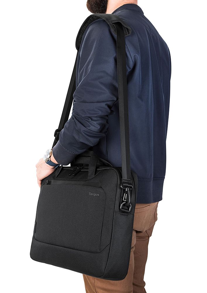 Best Buy: Targus 15.6” Cypress Briefcase with EcoSmart Black TBT926GL