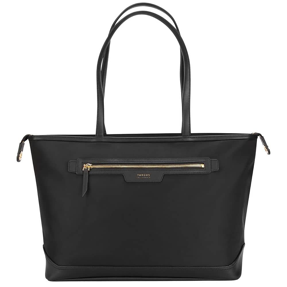 Targus - 15" Newport East-West Tote - Black - Front_Zoom
