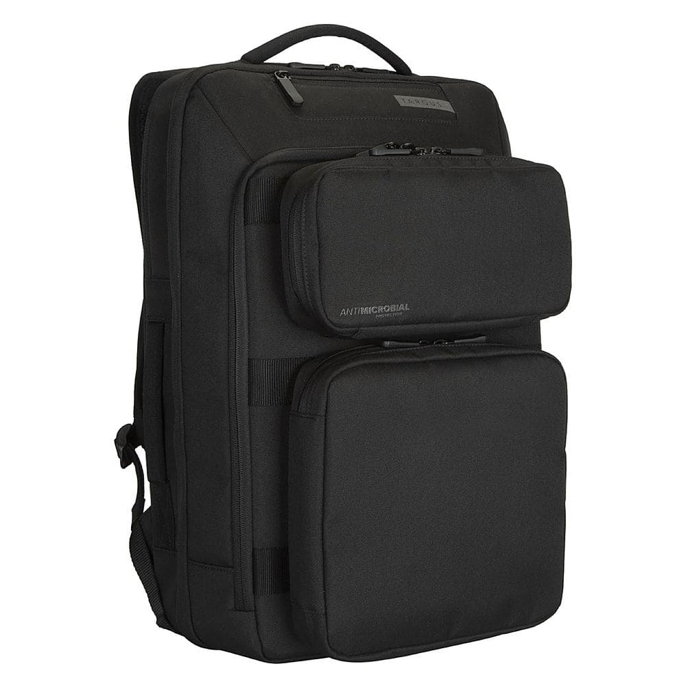 Alt View 14. Targus - 15-17.3” 2 Office Antimicrobial Backpack - Black.