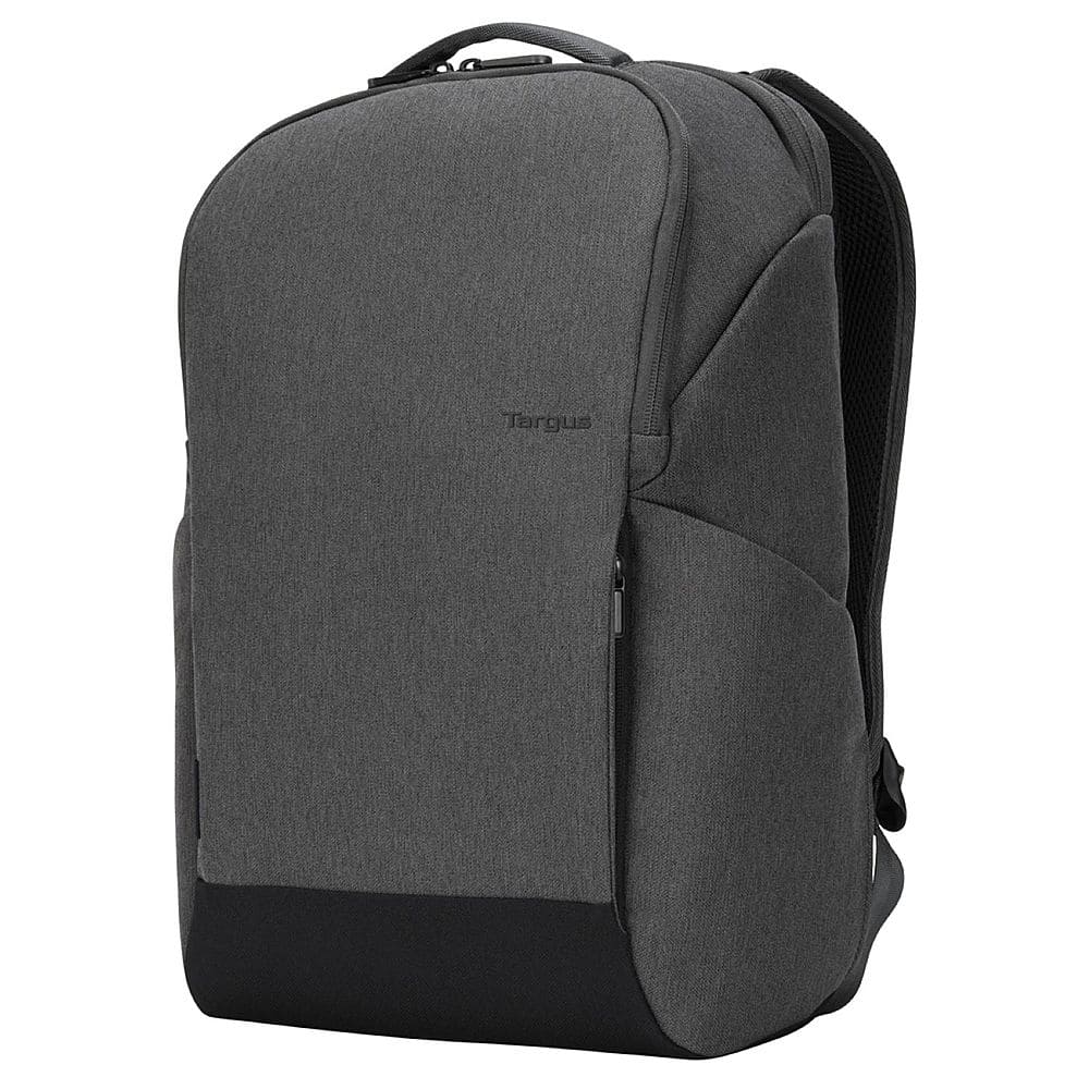 Angle View: Targus - 15.6” Cypress Slim Backpack with EcoSmart - Gray