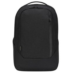 Targus - 15.6” Cypress Hero Backpack with EcoSmart - Black - Front_Zoom