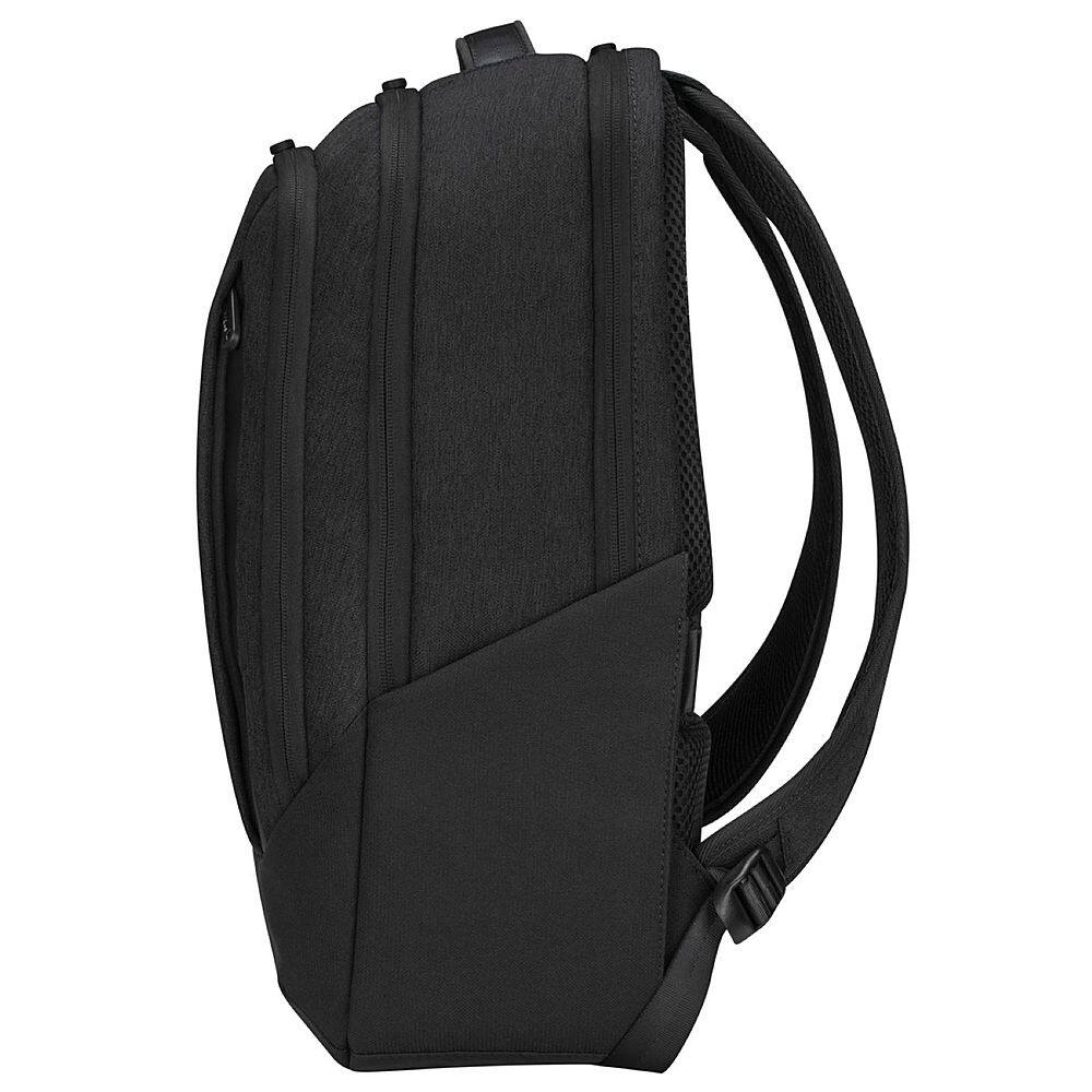 Alt View 16. Targus - 15.6” Cypress Hero Backpack with EcoSmart - Black.