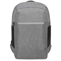 Targus - 12”-15.6” CityLite Pro Security Backpack - Gray - Front_Zoom