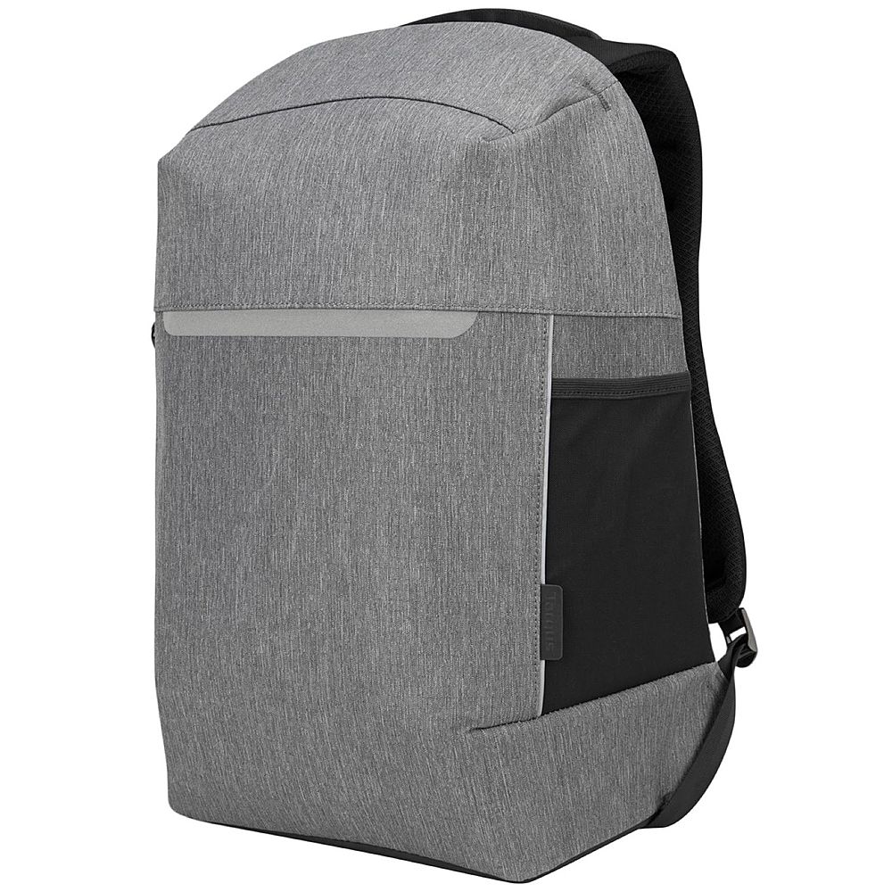 Left View: Targus - 12”-15.6” CityLite Pro Security Backpack - Gray