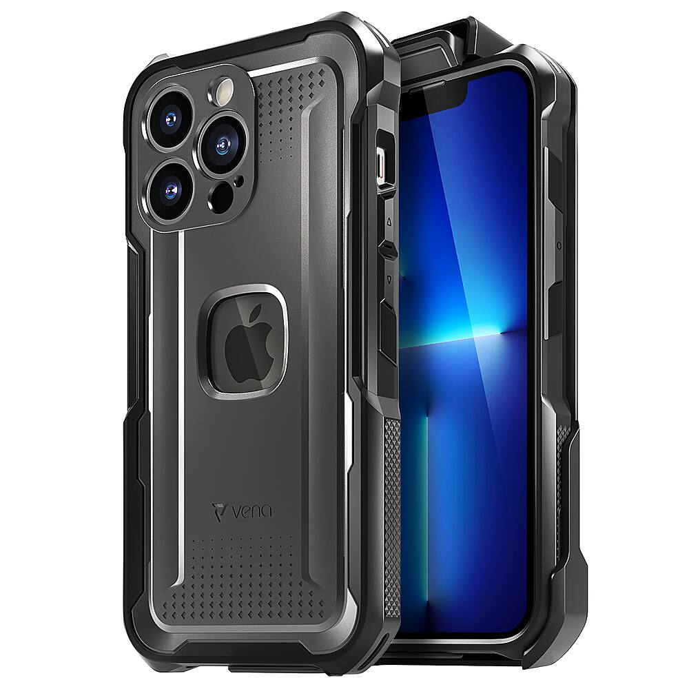 Best Buy Vena vArmor Holster Case for Apple iPhone 13 Pro Graphite