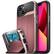 Alt View 11. Vena - vCommute Wallet Case for Apple iPhone 13 - Rose Gold.