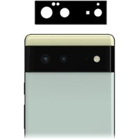 SaharaCase - ZeroDamage Camera Lens Protector for Google Pixel 6 (2-Pack) - Black - Angle_Zoom