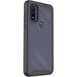 SaharaCase - GRIP Series Case for Motorola Moto G Pure and G Power 2022 - Black - Angle_Zoom