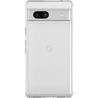 SaharaCase - Hybrid-Flex Hard Shell Series Case for Google Pixel 7a - Clear - Front_Zoom